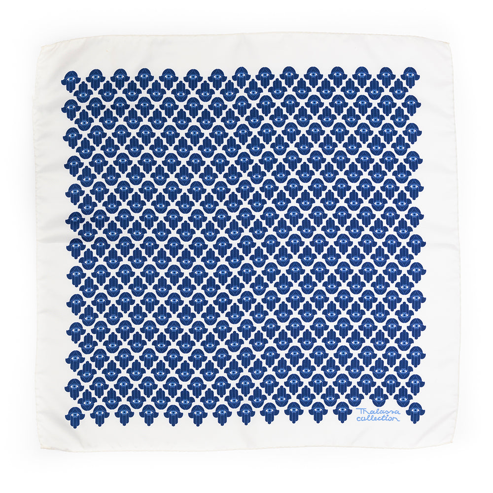 FATIMA'S HAND POCKET SQUARE-BANDANA // ΜΑΝΤΗΛΙ ΤΣΕΠΗΣ-ΜΠΑΝΤΑΝΑ ΧΕΡΙ ΤΗΣ ΦΑΤΙΜΑ