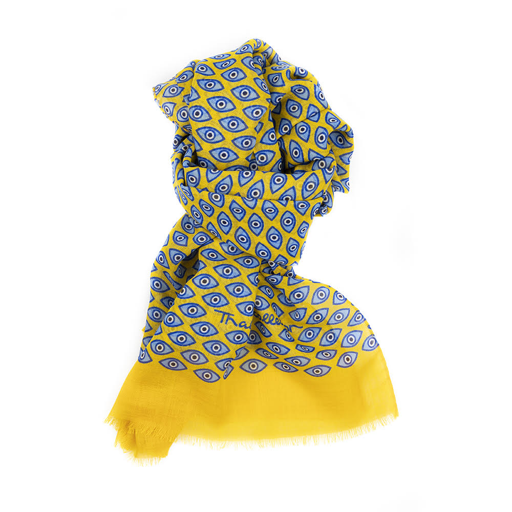 EVIL EYE III SHAWL //  ΕΣΑΡΠΑ ΜΑΤΙ III