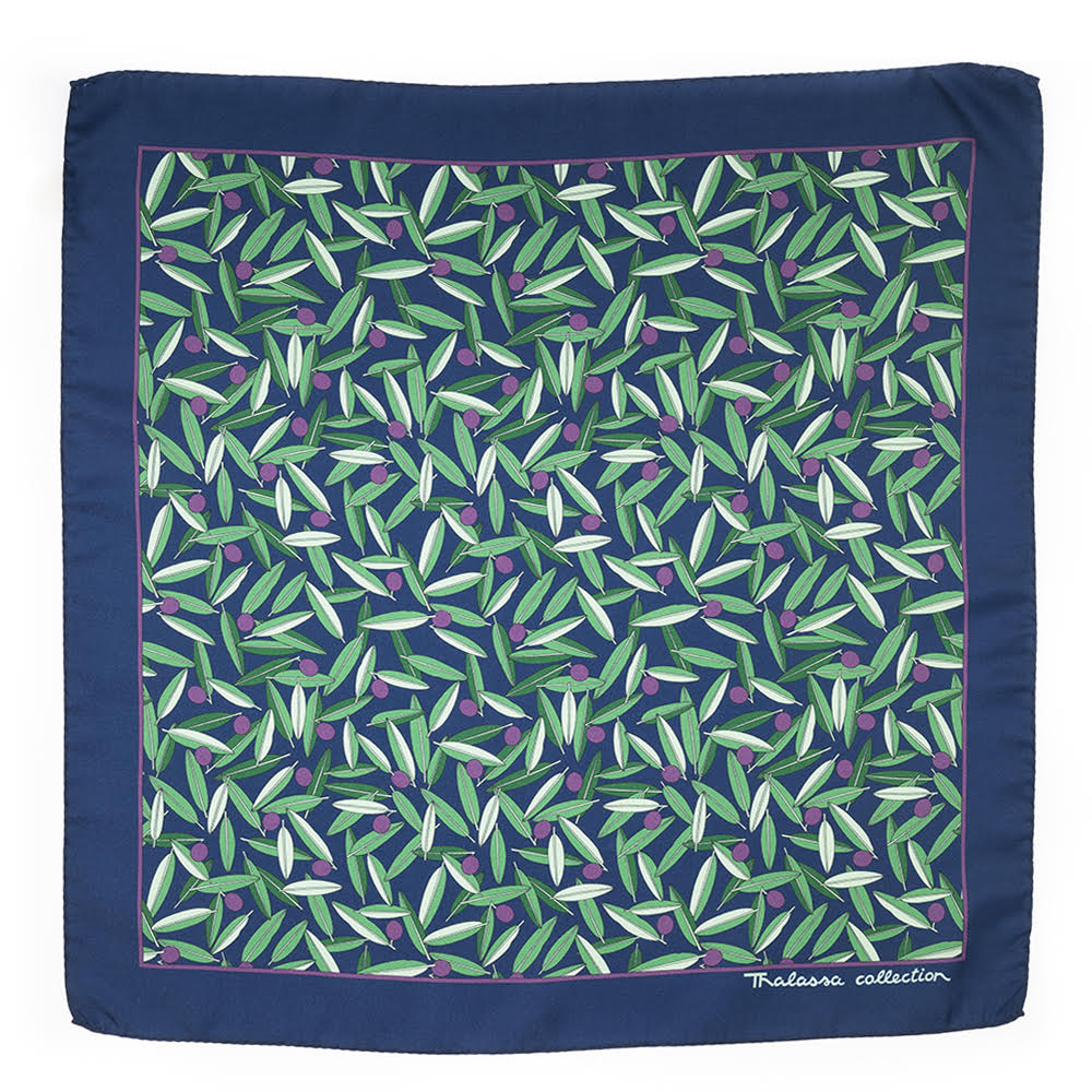 OLIVE TREE LEAVES POCKET SQUARE-BANDANA // ΜΑΝΤΗΛΙ ΤΣΕΠΗΣ-ΜΠΑΝΤΑΝΑ ΦΥΛΛΑ ΕΛΙΑΣ