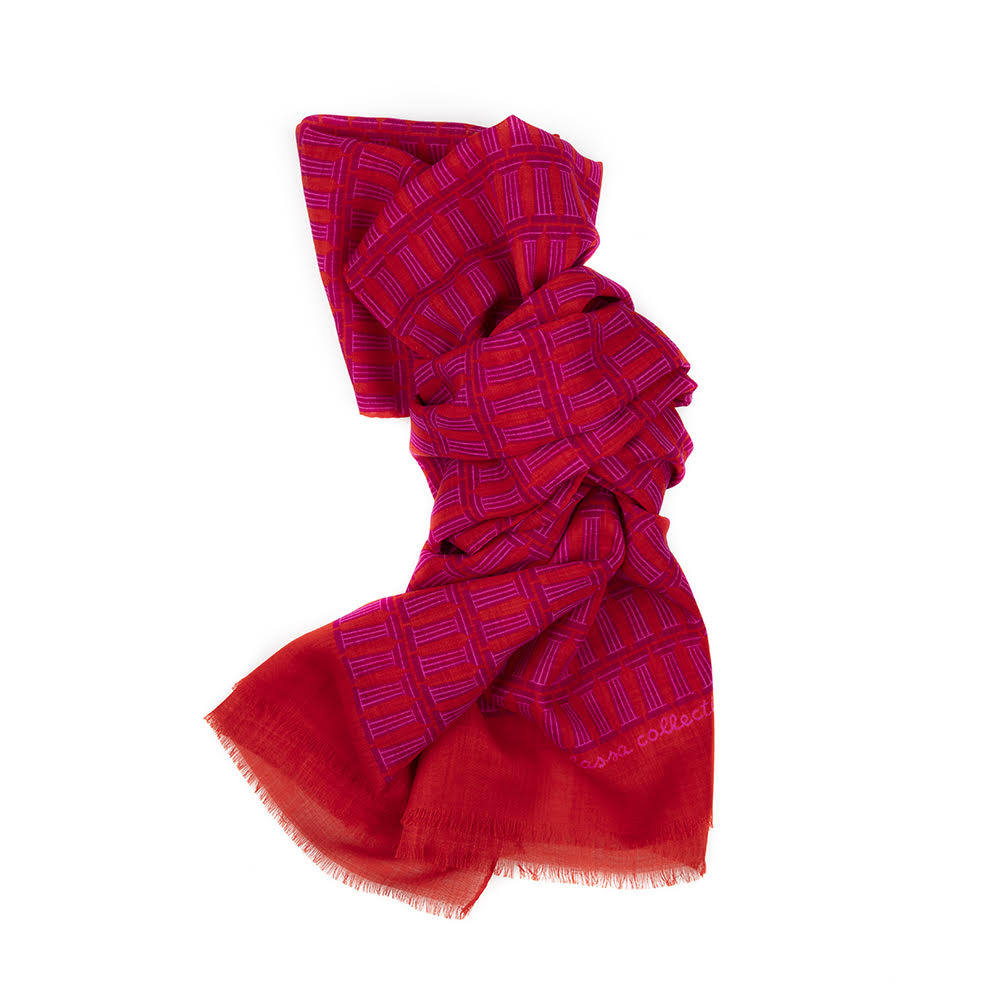 COLUMNS SHAWL //  ΕΣΑΡΠΑ ΚΙΟΝΕΣ