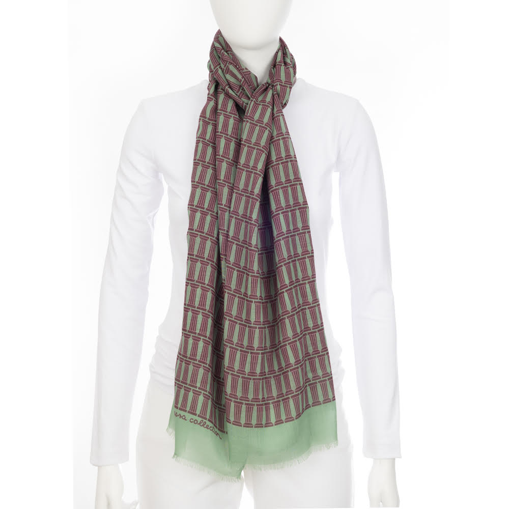 COLUMNS SHAWL //  ΕΣΑΡΠΑ ΚΙΟΝΕΣ