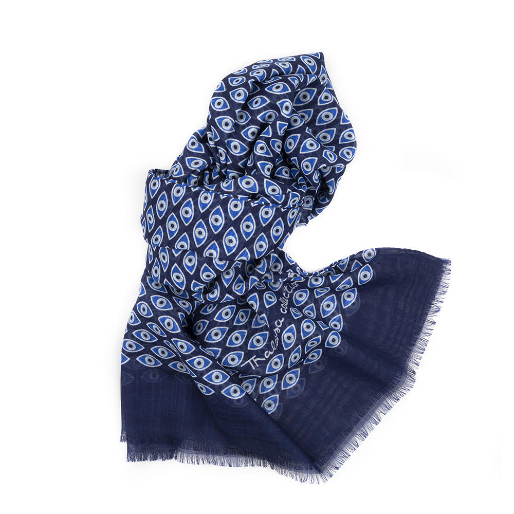 EVIL EYE III SHAWL //  ΕΣΑΡΠΑ ΜΑΤΙ III