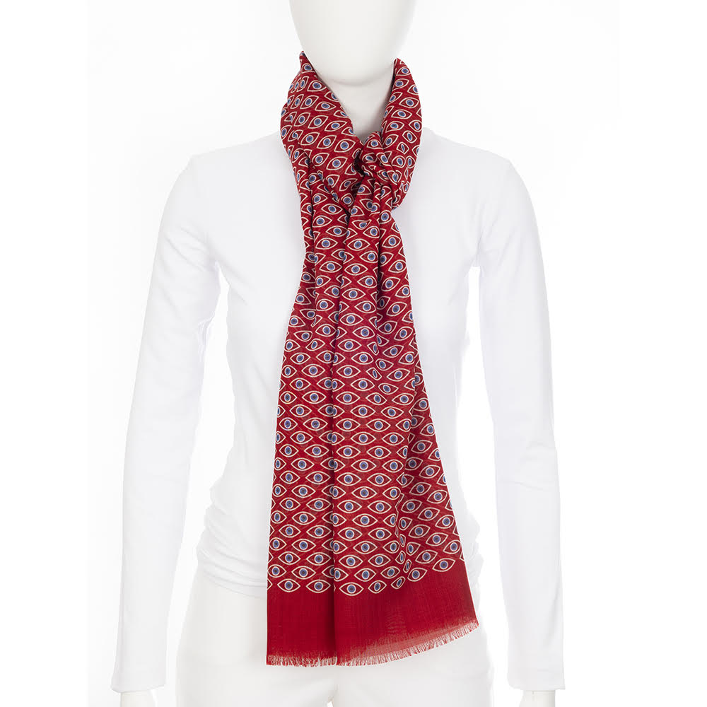 EVIL EYE III SHAWL //  ΕΣΑΡΠΑ ΜΑΤΙ III