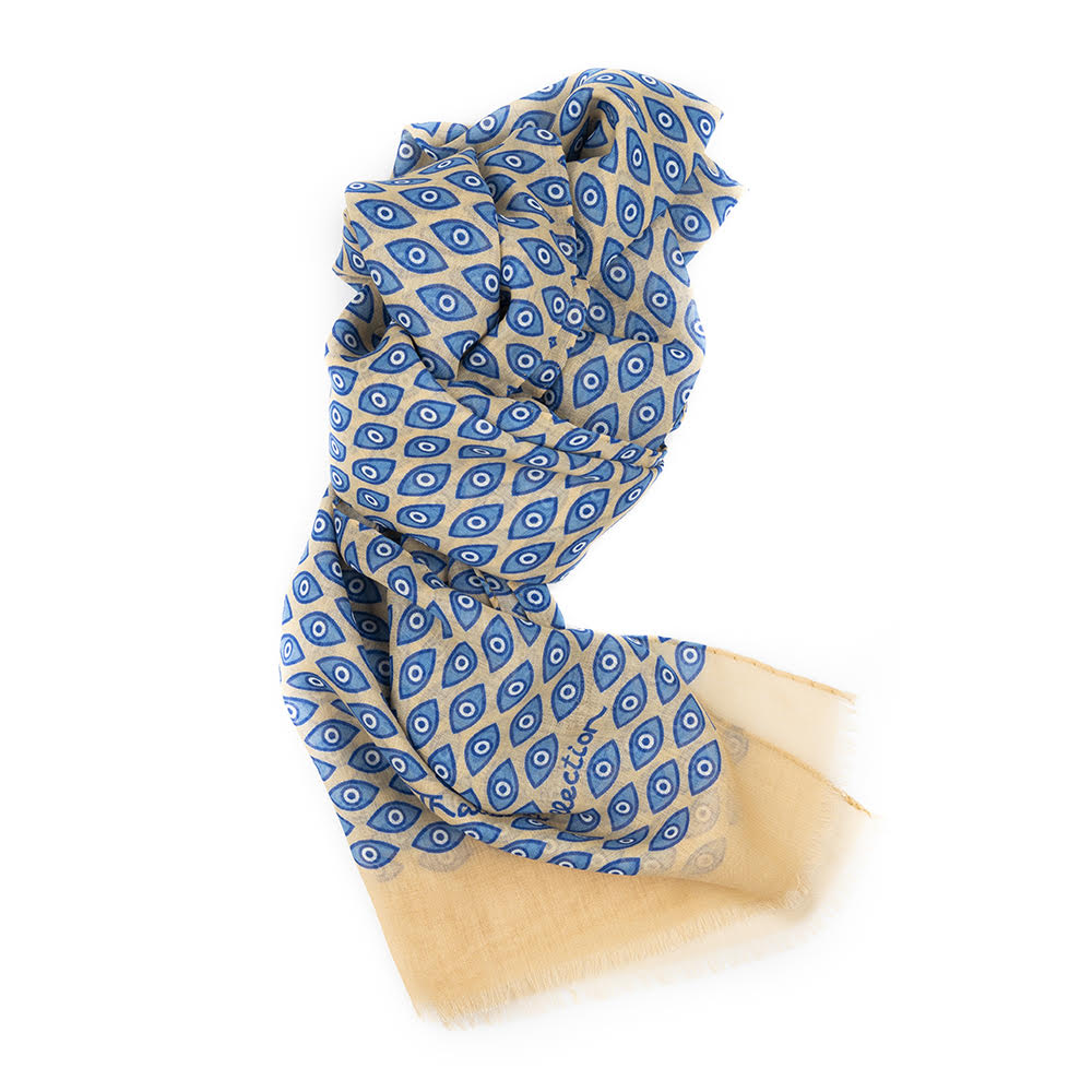 EVIL EYE III SHAWL //  ΕΣΑΡΠΑ ΜΑΤΙ III