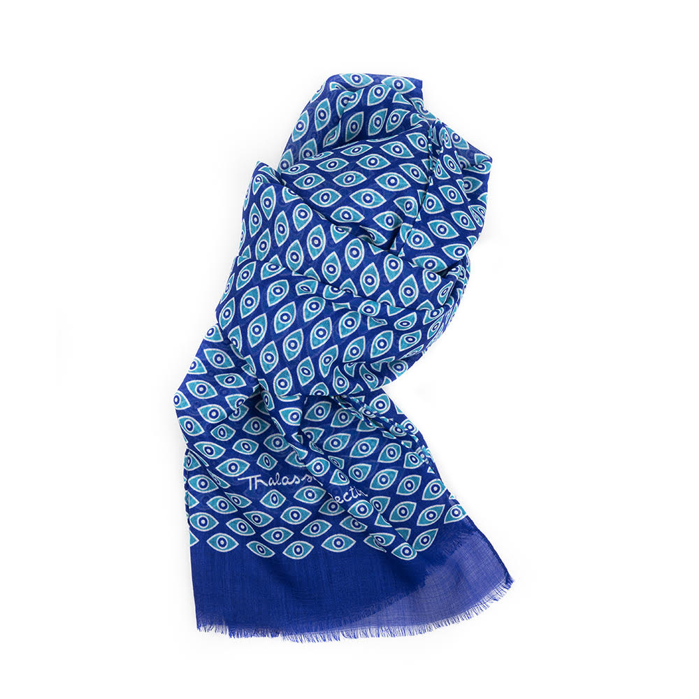 EVIL EYE III SHAWL //  ΕΣΑΡΠΑ ΜΑΤΙ III